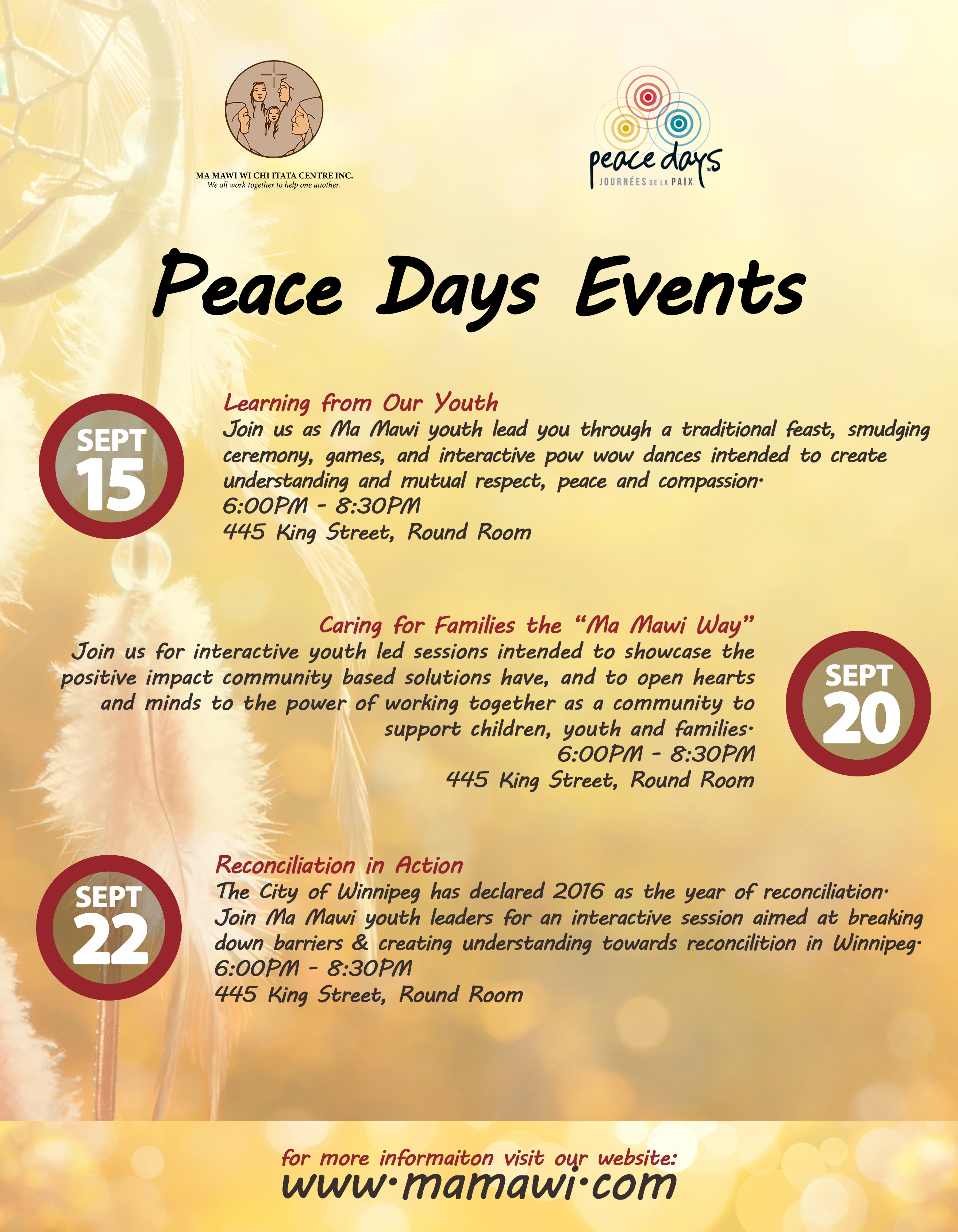 Peace Days Events